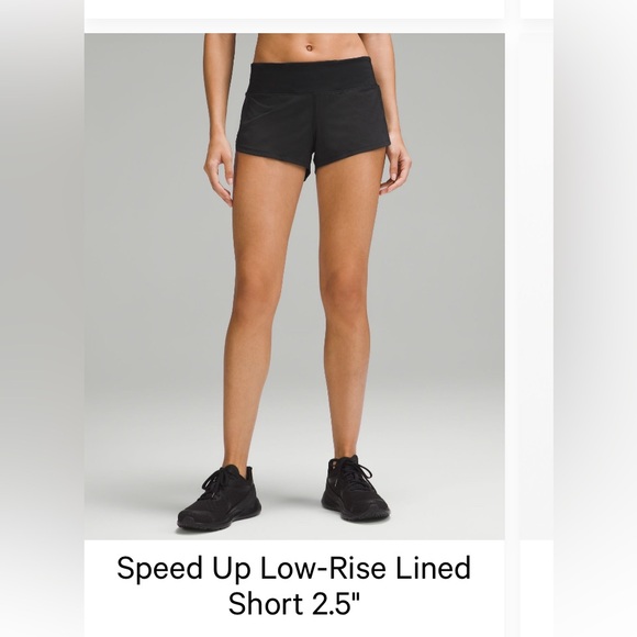 Speed Up Low-Rise Lined Short 2.5”.
Color: Black
Size: 12 - Picture 5 of 5